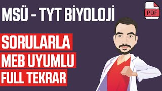 2025 Tyt - Msü Biyoloji Sorularla Full Genel Tekrar L %100 Meb Uyumlu L Pdf