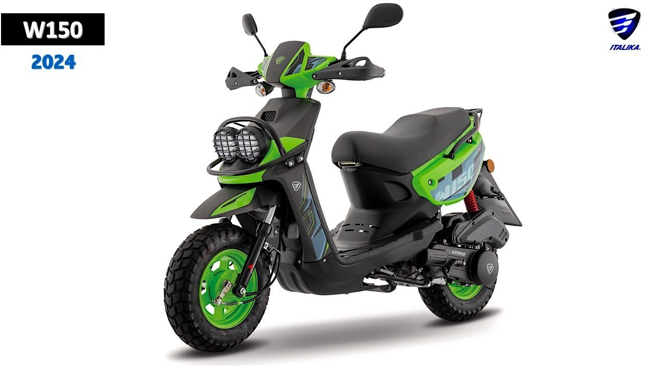Italika W150 Verde 2024 La TODO TERRENO más VENDIDA YouTube