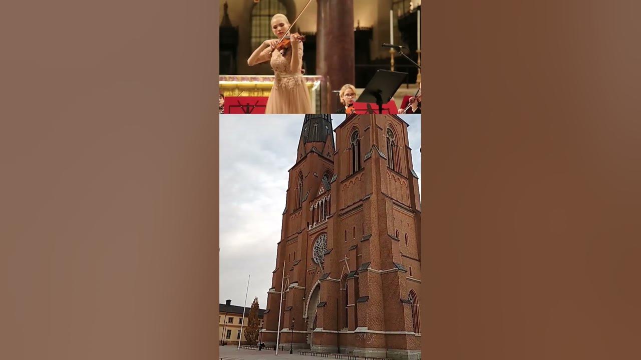 Ave Maria, F.Schubert - Anastasiya Petryskak & Uppsala Cathedral Sweden 2024 #ErikNguyenSwedenViolin