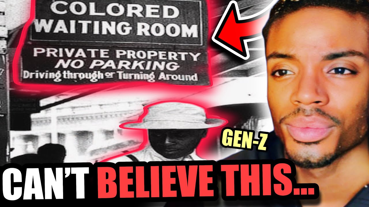 GEN Z BLACK KID Finds Out about The JIM CROW LAWS…
