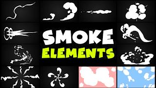 Smoke Graphics Kit 05 - Moving Smoke & Transition Pack — Free (Ae, Pr, Dr, FCPX)