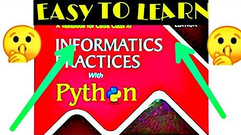 Class 11 chapter 2 python programming language /Preeti Arora|| Bibek Kumar