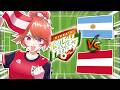 【WATCHALONG】Argentina vs Austria 【Kiara's Football Fever Frenzy】