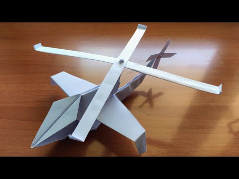 Video: Origami Helikopteri Nasıl Yapılır