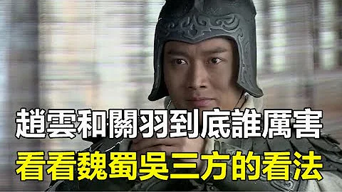 趙雲和關羽到底誰更厲害，不妨看看魏蜀吳三方給出的看法#趙雲#關羽#三國 - 天天要聞