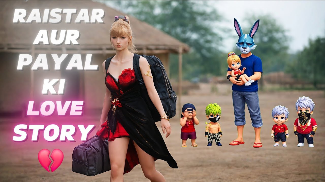 RAISTAR AUR PAYAL KI LOVE STORY #freefire #freefirelovers #automobile #viralvideo 