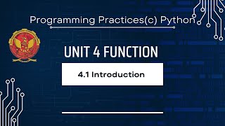 4.1 Introduction of Function | CS406 |