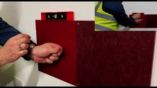 How To Fit Your Unframed Noticeboard With Screws - Notice Board Wall Fitting Guide
