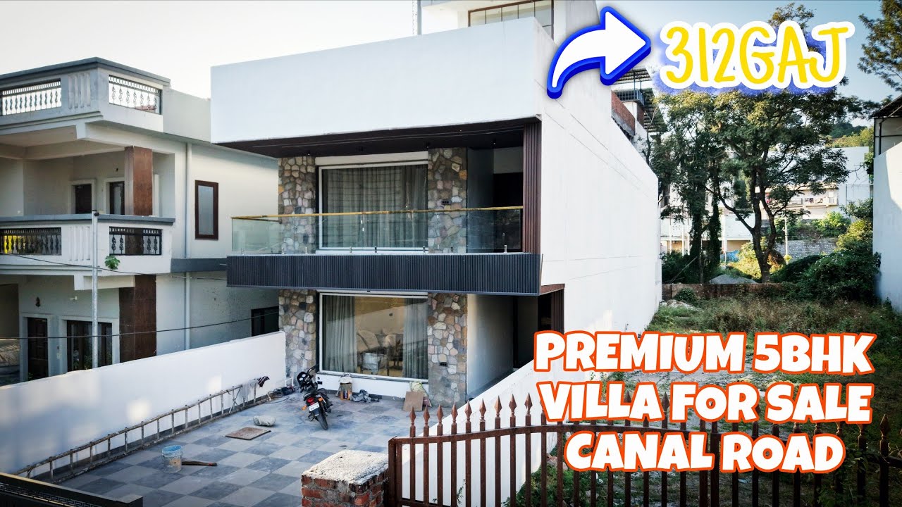 PREMIUM 5BHK VILLA FOR SALE ON CANAL ROAD (GATED SOCIETY)