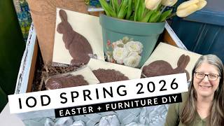 IOD Spring Release DIY 🌸 Handmade Easter Gifts + Furniture Makeover