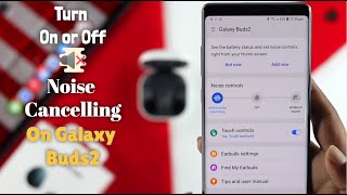 Samsung Galaxy Buds2: How to Use Active Noise Cancelling! [ON-OFF Noise Cancellation]