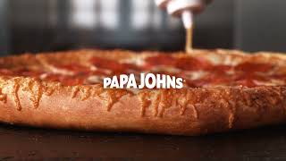 Papa Johns NEW Garlic Epic Stuffed Crust pizza is HERE