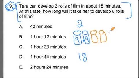 CBEST MATH #9 ~ Model Drawing2 ~ GOHmath.com