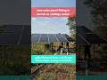 new solar panal fitting in narmal ac voldage moter