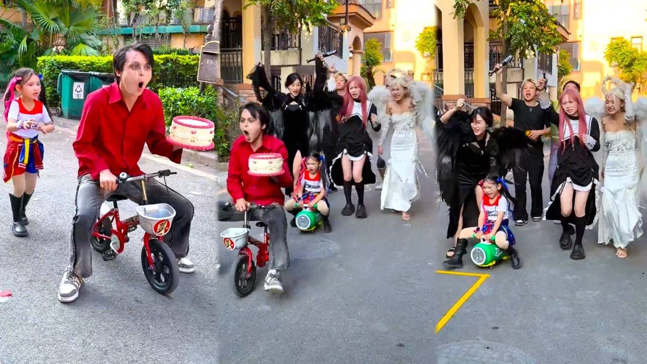 The Wicked Clown Stole Coco's Cake, And The Next Second He Was Surrounded By Everyone!