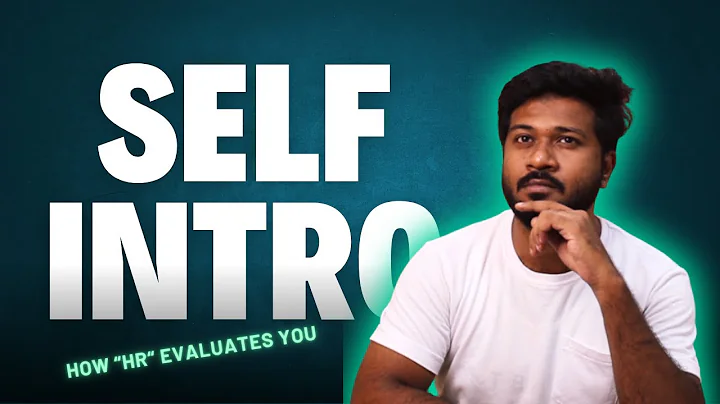 How to Introduce yourself in English | Interview Self Introduction | Step by Step guide by HR