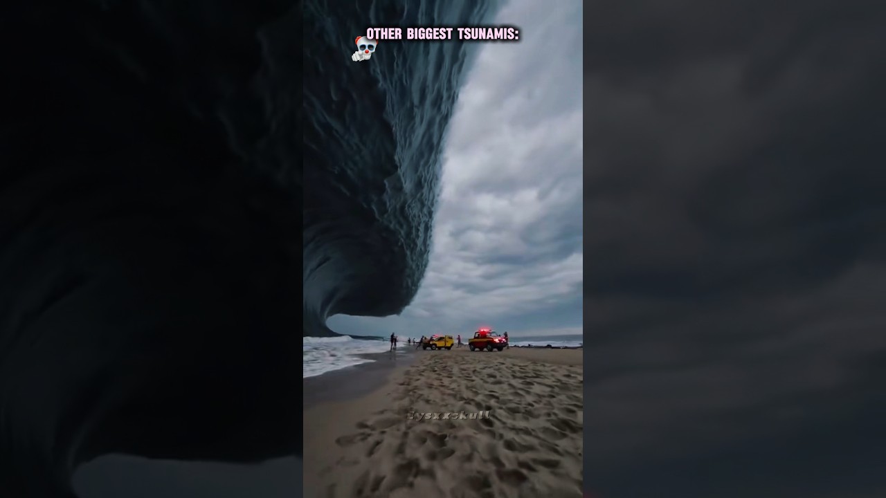 Другие самые большие цунами против этого цунами 💀 