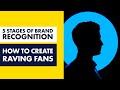 5 Stages of Brand Recognition [How to create raving fans]