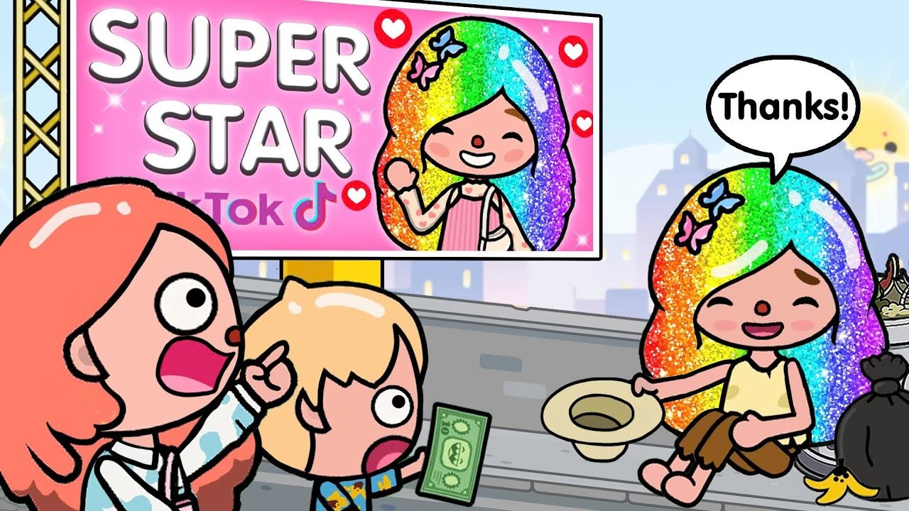 A Celebrity Pretends To Be Homeless For One Day | Toca Boca Life Story | Toca Boca