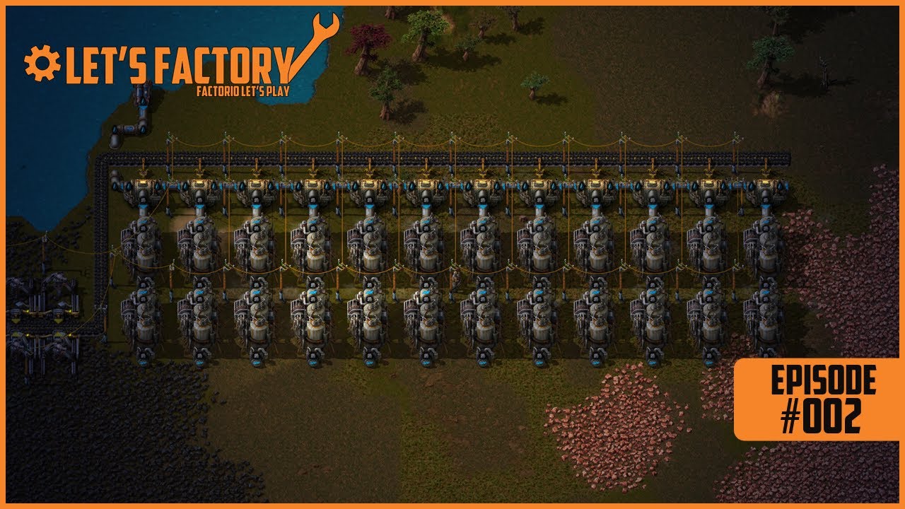 Lets Factory - Factorio 1.1.53 Let's Play EP #1 - Steam Power EXPANDED ...
