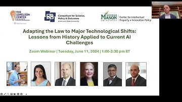 "Adapting the Law to Major Technological Shifts" - June 11, 2024 - Webinar on AI & IP