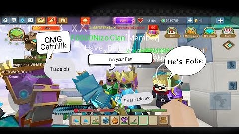 Funny Moments when Trading on other Island😂😉 - Skyblock - Blockman Go Blocky Mods