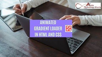 Animated Gradient Loader in html and CSS #shorts #viralshort #animatedgradientloaderinhtmlandcss