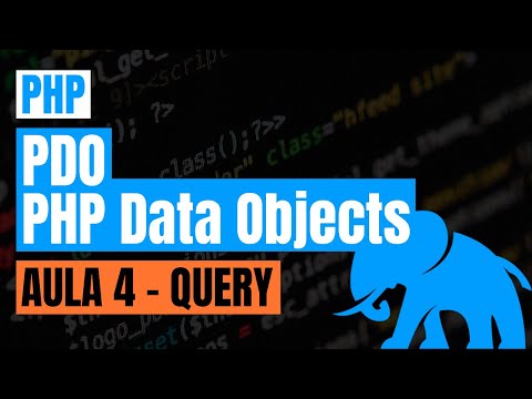 PHP - MINI CURSO PDO - 04. Método query()