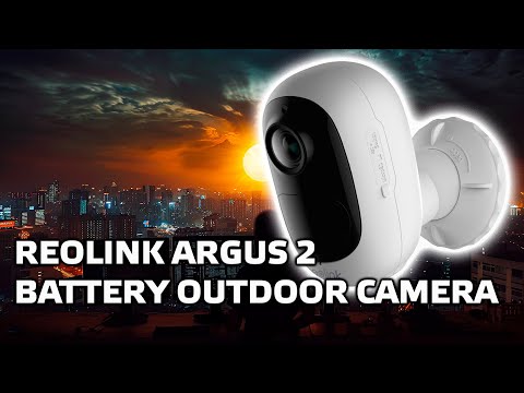 Reolink Argus 2 - автономная IP камера с аккумулятором и возможностью зарядки от солнечной панели