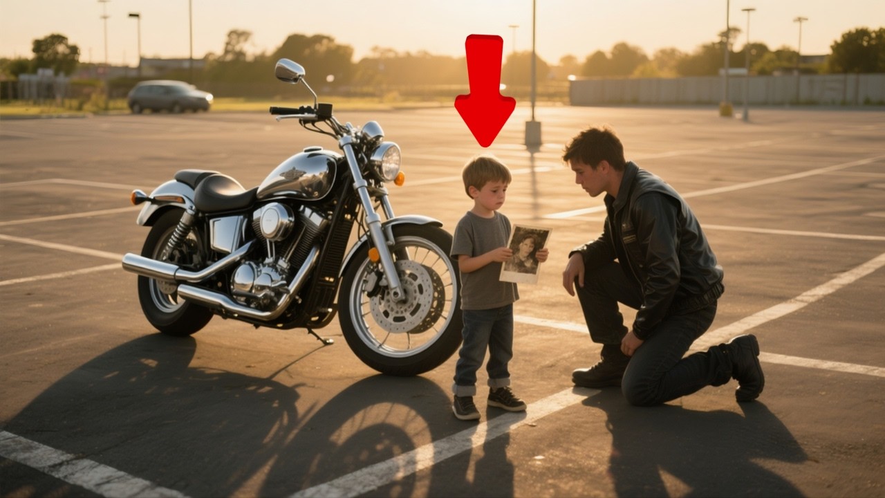 A Little Boy Kept Following a Biker — When He Learned Why, the Tough Rider Broke Down