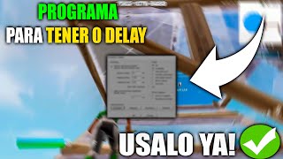 ?Usa este PROGRAMA YA?REDUCIR el DELAY de TECLADO a 0 y Mejorar TIEMPO de RESPUESTA✅ Fortnite OG