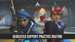 Dedicated Overwatch 2 Support Practice Routine | Custom Game Codes Included!