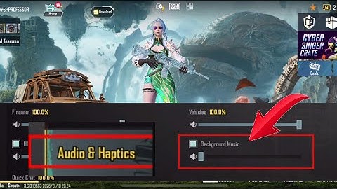 BGMI ||PUBG || 👌LOBBY BACKGROUND MUSIC OFF HOW TO DISABLE BGMI MUSIC ||