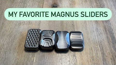 My Favorite Magnus Fidget Sliders (Toad, Crab, Dimple, Peak)