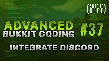 Advanced Bukkit Coding - Integrating Discord JDA - Episode 37