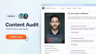 Content Audit: Small tweaks, big impact