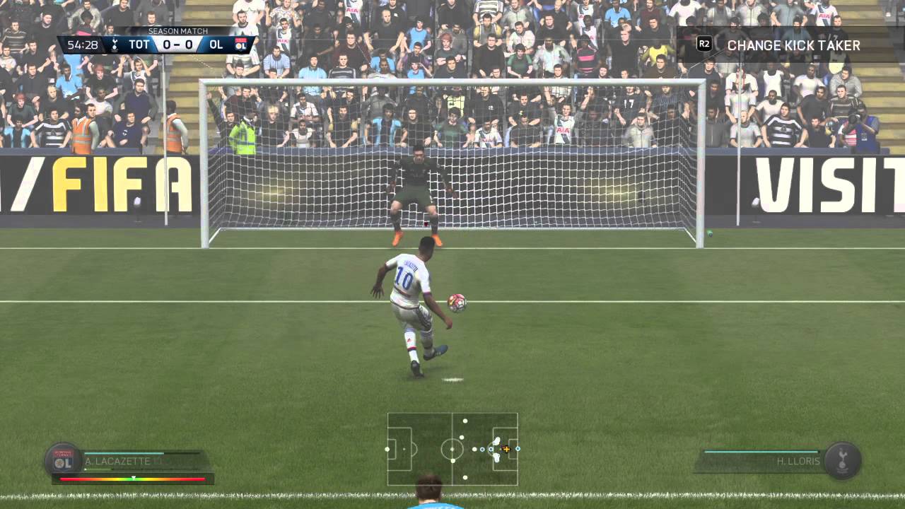 Fifa 16 Lyon V Tottenham Ps4 Gameplay Youtube