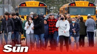 Michigan school shooting - Student kills 3 & injures 8 at Oxford High