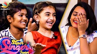 Super singer junior 6 contestants vidya and ahana share their
experience on sets also performs a few songs for all of us... the
latest updates on...