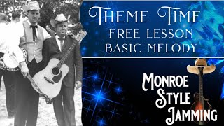Theme Time  - Free Beginner Mandolin Lesson
