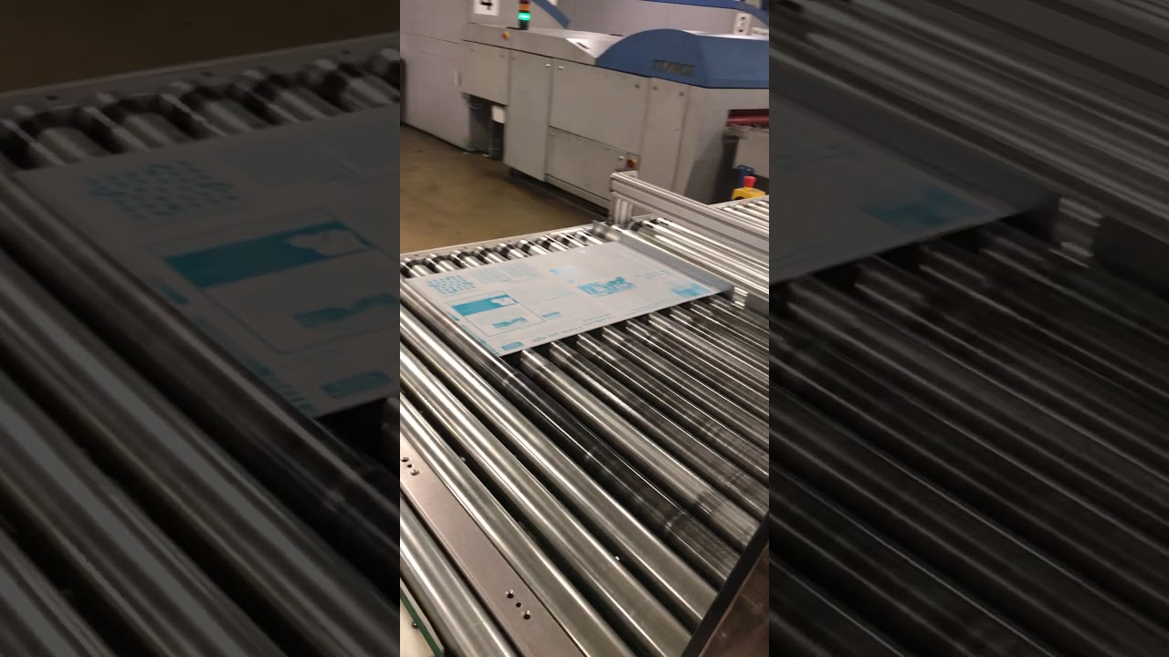 Reach Printing Services, Watford Plate Room / CTP Lines - YouTube