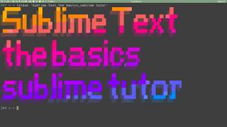 Famous Sublime Text - Basic Commands - Sublime Tutor Net Worth