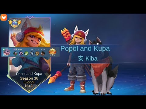 TOP GLOBAL POPOL AND KUPA PERFECT ITEM AND EMBLEM ROTATION!!🤫🤫(must watch)