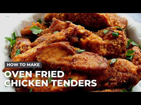 How to Make Healthier Oven Fried Chicken Tenders