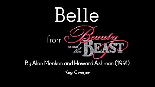 Belle (karaoke/instrumental) - Beauty and the Beast (film)