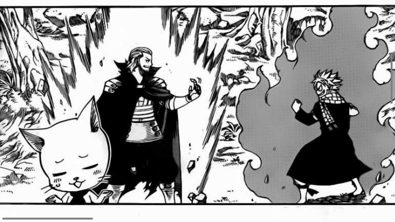 Fairy Tail chapter 417 フェアリーテイルの章manga review- Natsu journey - YouTube