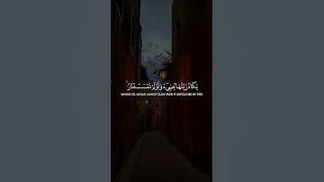 سورة النور، الآية ٣٥                               Surah An-Nur   @NoCreditQuranOverlay