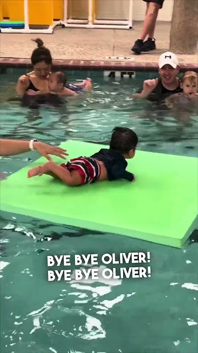 This baby finishing his swimming lessons is too wholesome ❤️
