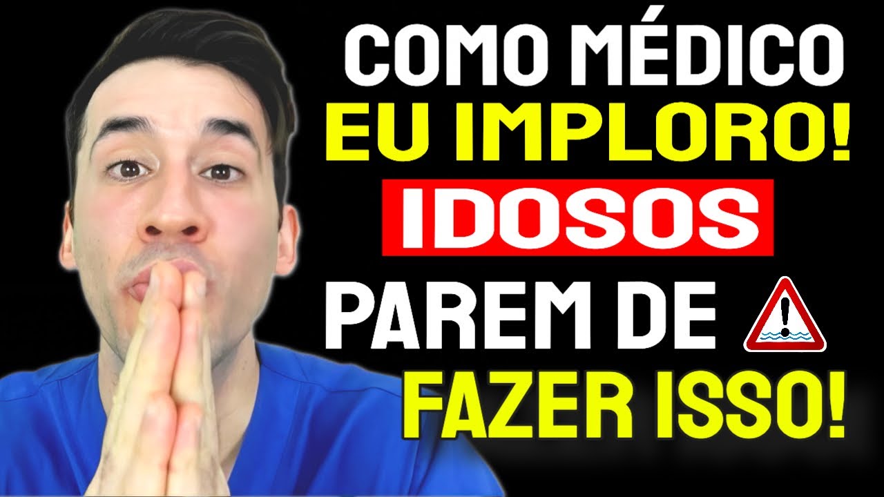 Como médico, eu IMPLORO: NÃO cometa estes erros depois dos 50 anos!  (Podem custar a sua VIDA)
