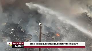 BOMBË EKOLOGJIKE, DIGJET NJË HEKURISHTE NË VIZBEG TË SHKUPIT